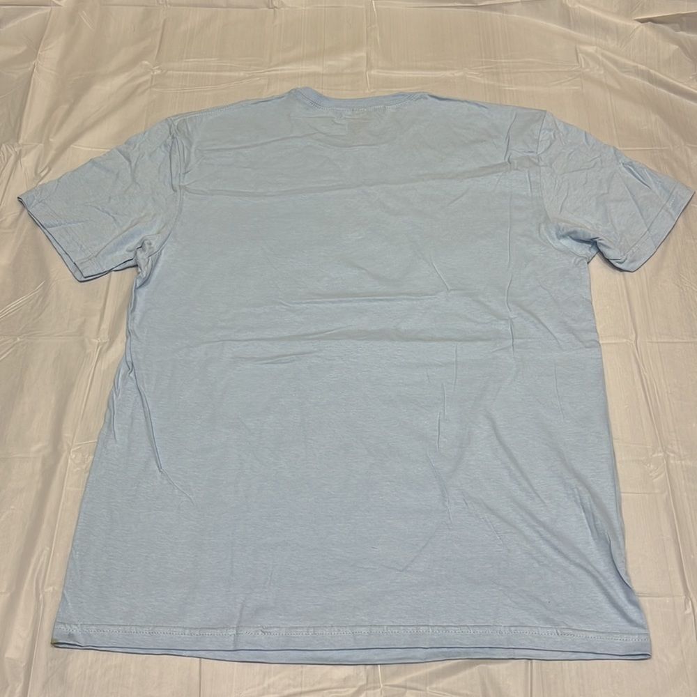 Cape Meares Men’s Light Blue Short Sleeve Graphic Tee Size Large, Extra Large - Picture 3 of 13